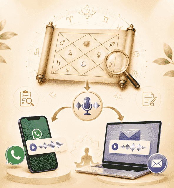 Kundali Guidance through Voice Note
